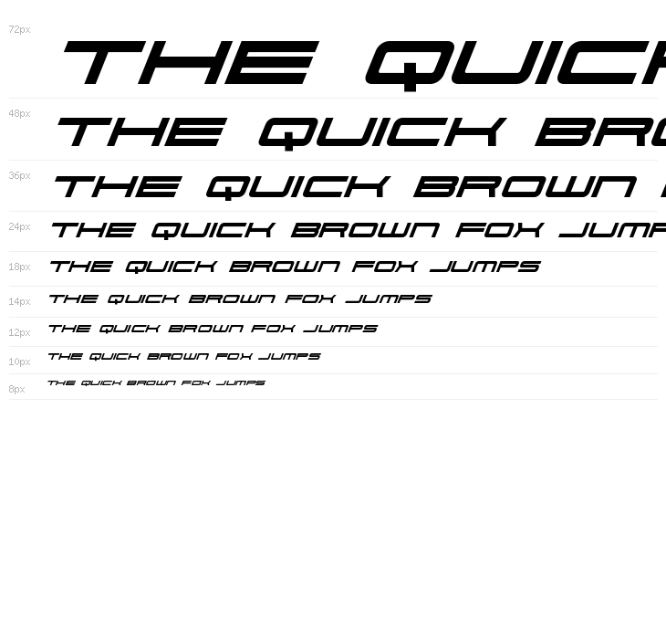 911 Porscha Bold Italic Waterfall