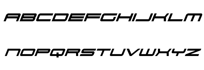 911 Porscha Bold Italic Font LOWERCASE