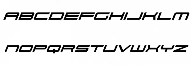 911 Porscha Bold Italic Fuentes MINÚSCULAS