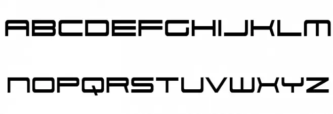 911 Porscha Condensed Font LOWERCASE