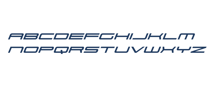 911 Porscha Expanded Italic Lowercase