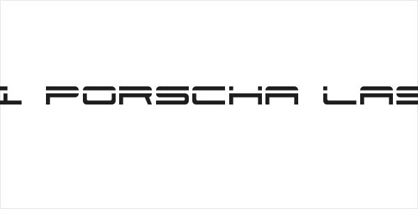 911 Porscha Laser Logo