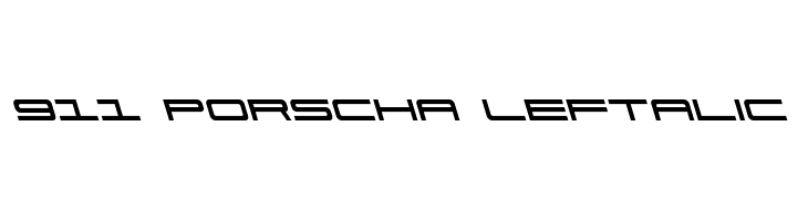 911 Porscha Leftalic Fonte