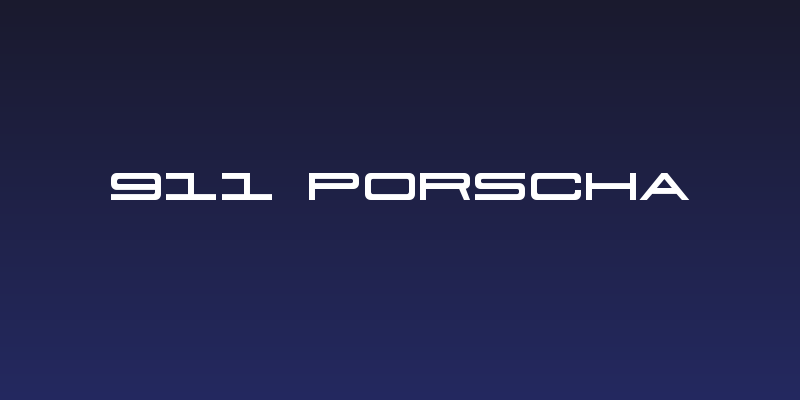 911 Porscha Social Header