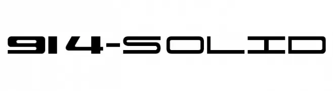 914-SOLID  baixar fontes gratis
