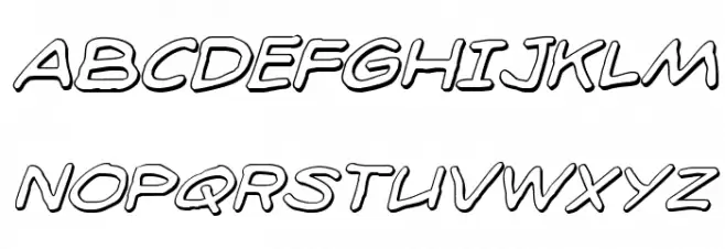 98 Bottles of Beer 3D Italic Font Litere mici
