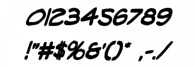 98 Bottles of Beer Bold Condensed Italic Polices AUTRES CHARS