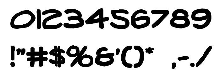 98 Bottles of Beer Bold Font OTHER CHARS