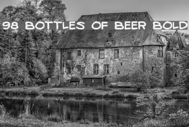 98 Bottles of Beer Bold Polices examples