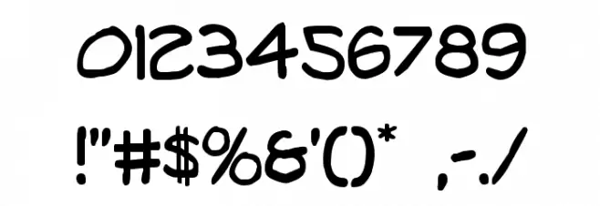 98 Bottles of Beer Condensed Font OTHER CHARS