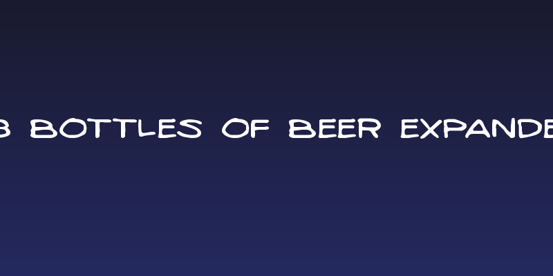 98 Bottles of Beer Expanded Social Header