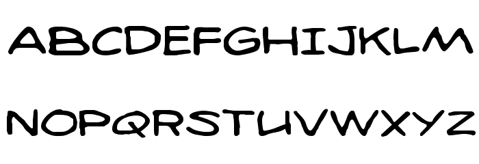 98 Bottles of Beer Expanded Font LOWERCASE