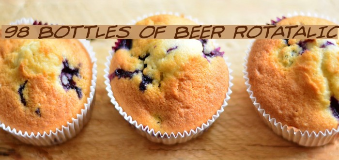 98 Bottles of Beer Rotatalic Шрифта examples