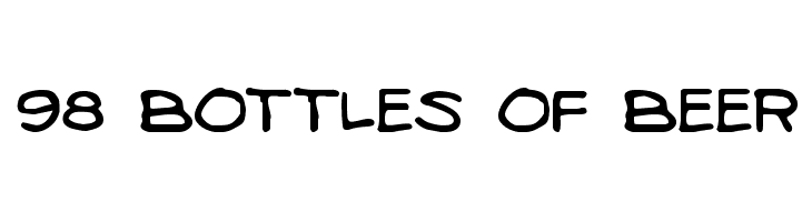 98 Bottles of Beer Fonte