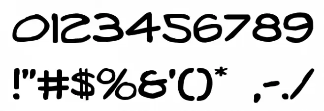 98 Bottles of Beer Font OTHER CHARS