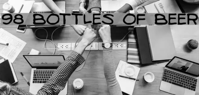 98 Bottles of Beer Font examples
