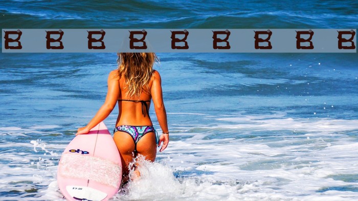 99%BadbOy Font examples