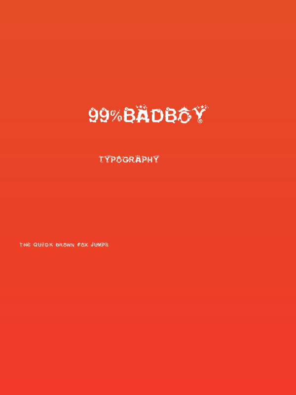 99%BadbOy Poster