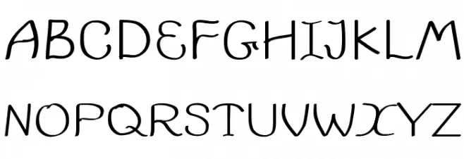 99%HandWritting Caratteri MAIUSCOLE