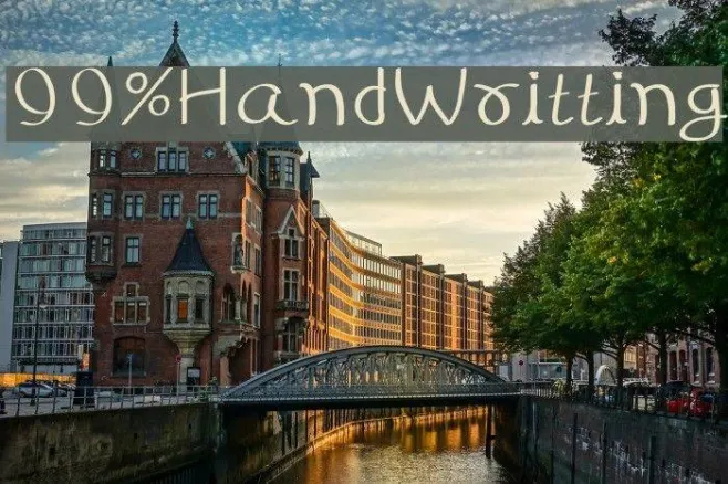99%HandWritting Example 1