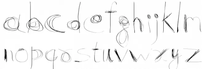 99%LineScratch Fuentes MINÚSCULAS