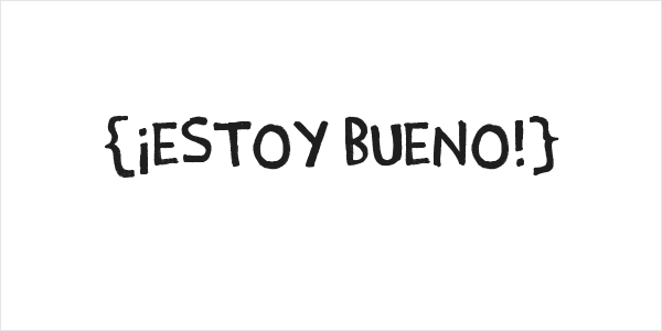 {¡Estoy Bueno!} Logo