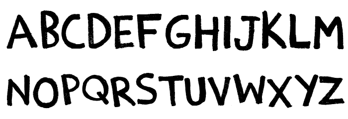 {¡Estoy Bueno!} Font LOWERCASE
