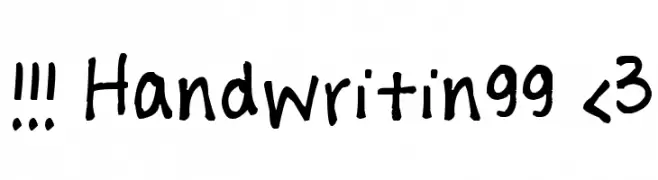 !!! Handwritingg 3  baixar fontes gratis