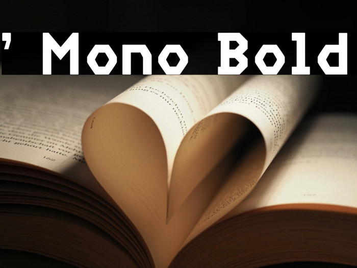 ' Mono Bold Example 2