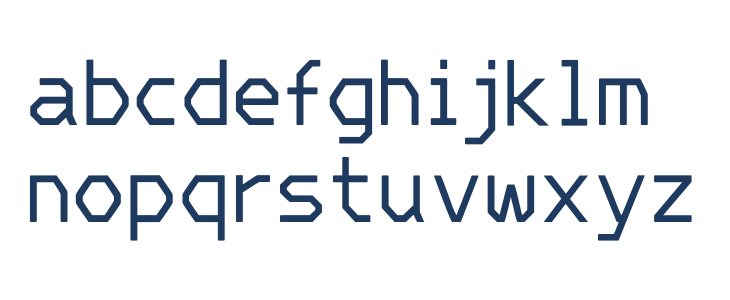 ' Mono Light Lowercase