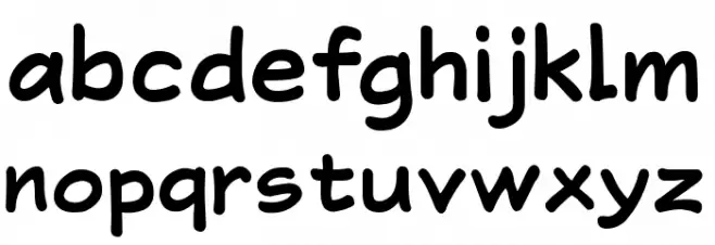 ' RonySiswadi 13 Caratteri MINUSCOLO