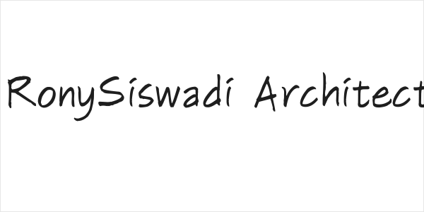 ' RonySiswadi Architect 2 Logo