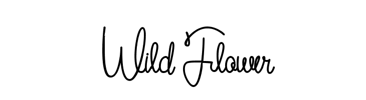 [ Wild Flower ]  font caratteri gratis