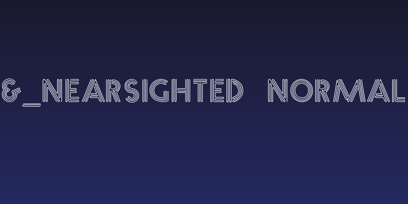 &_NearSighted Normal Social Header