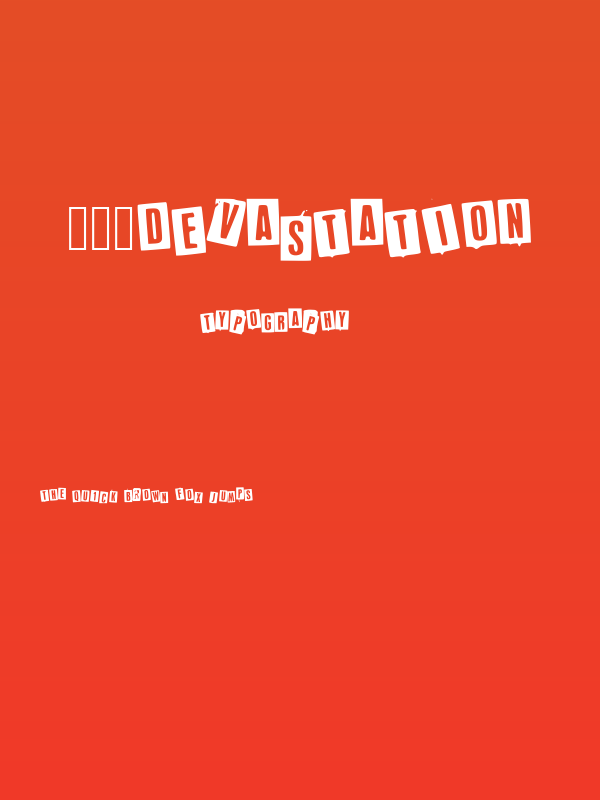 ___Devastation Poster