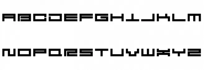 --squarepusherv2-5-- Schriftart Groß