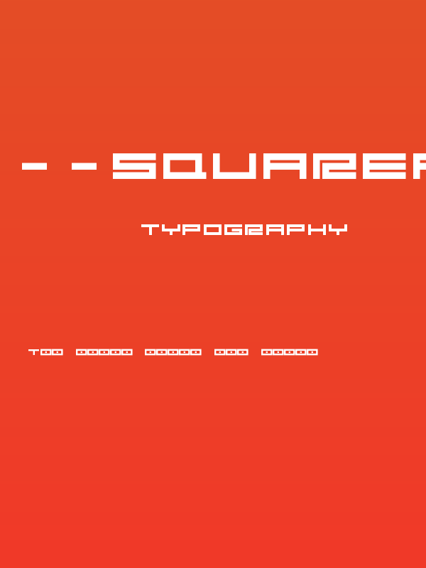 --squarepusherv2-5-- Poster