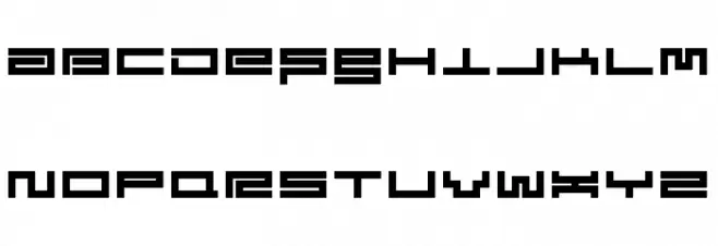 --squarepusherv3-5-- Schriftart Groß