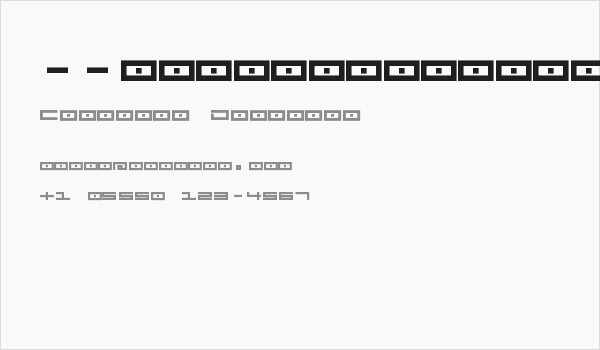 --squarepusherv3-5-- Business Card