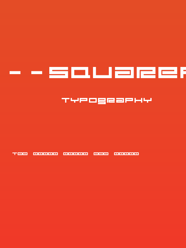 --squarepusherv3-5-- Poster