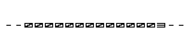 --squarepusherv3-- Font