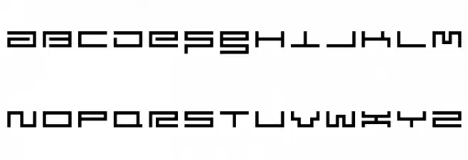 --squarepusherv3-- 字体 大写