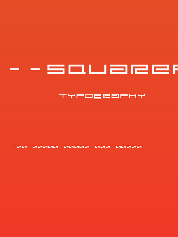 --squarepusherv3-- Poster