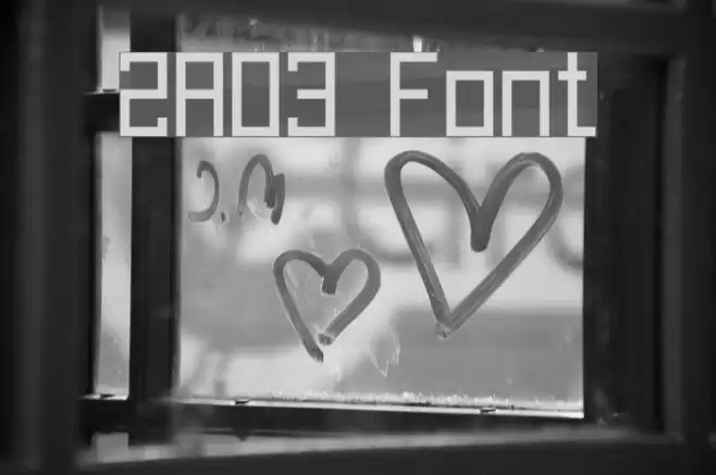 2A03 Font examples