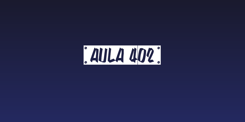 [AULA 402] Social Header