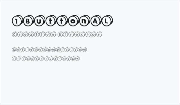 1ButtonAL Business Card