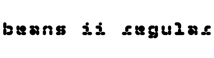 5Beans II Regular Fonte