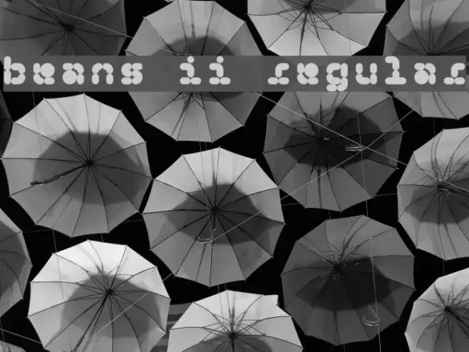5Beans II Regular Font examples