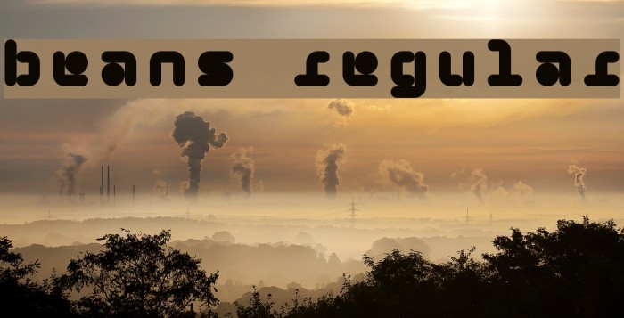 5Beans Regular Font examples