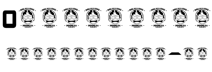 -BLANGKON- Font OTHER CHARS